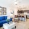 naturally lit living area